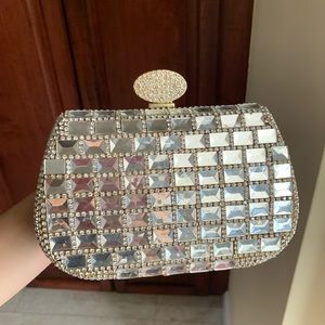 Charming Charlie Bedazzled Clutch
